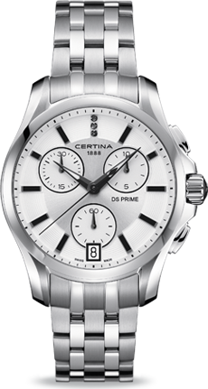 Certina DS Prime Chronograph Silver