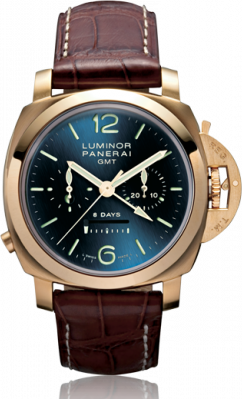 Panerai Luminor 1950 8 Days GMT Monopulsante Pink Gold
